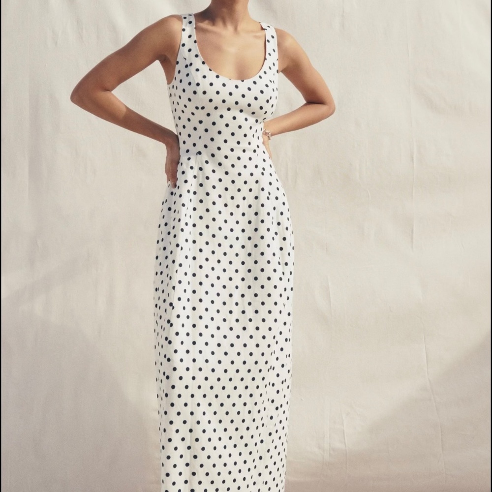 Linen Reformation Dress